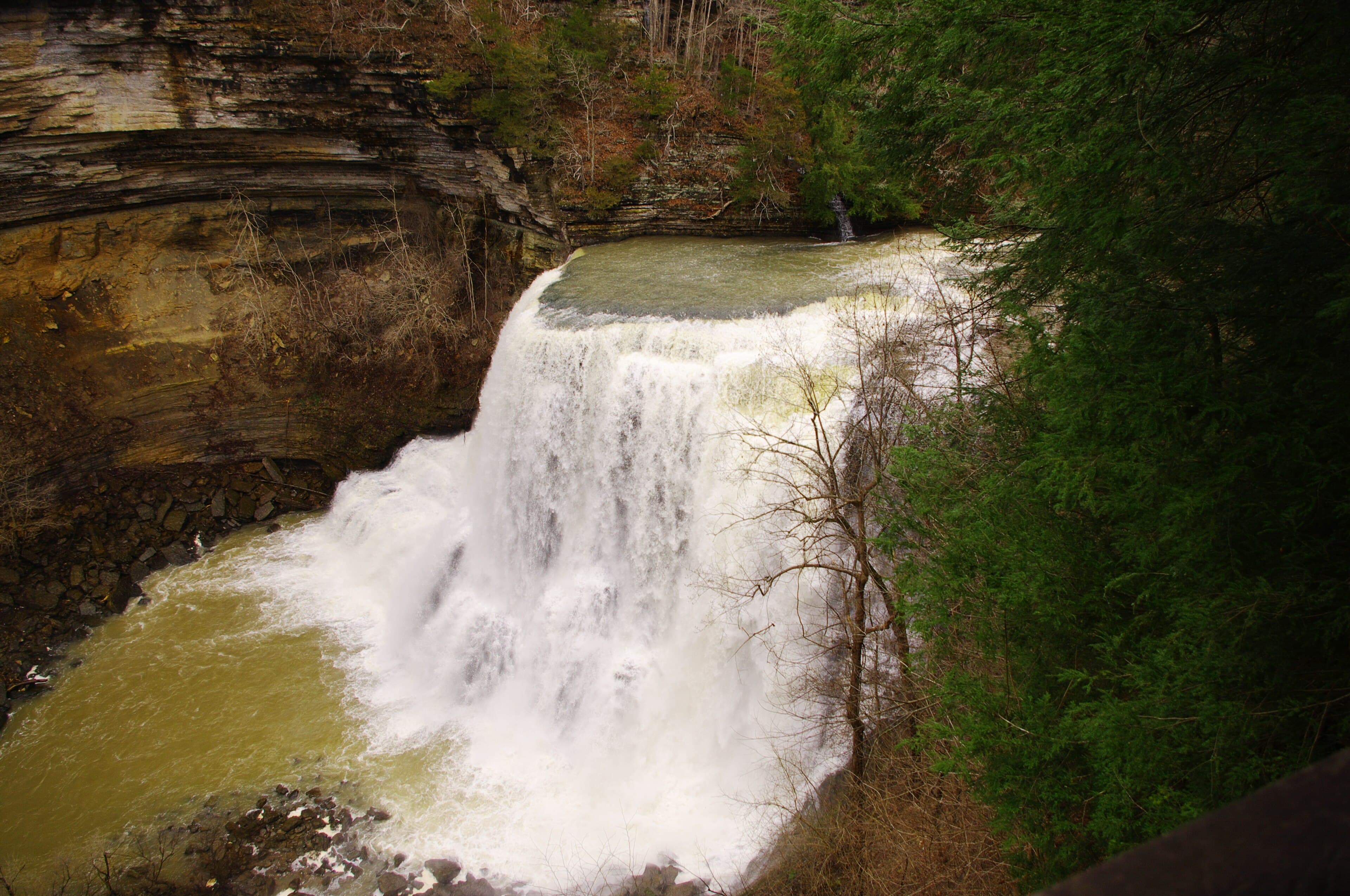 Four Waterfalls in Three Quarters of a Mile at Burgess Falls