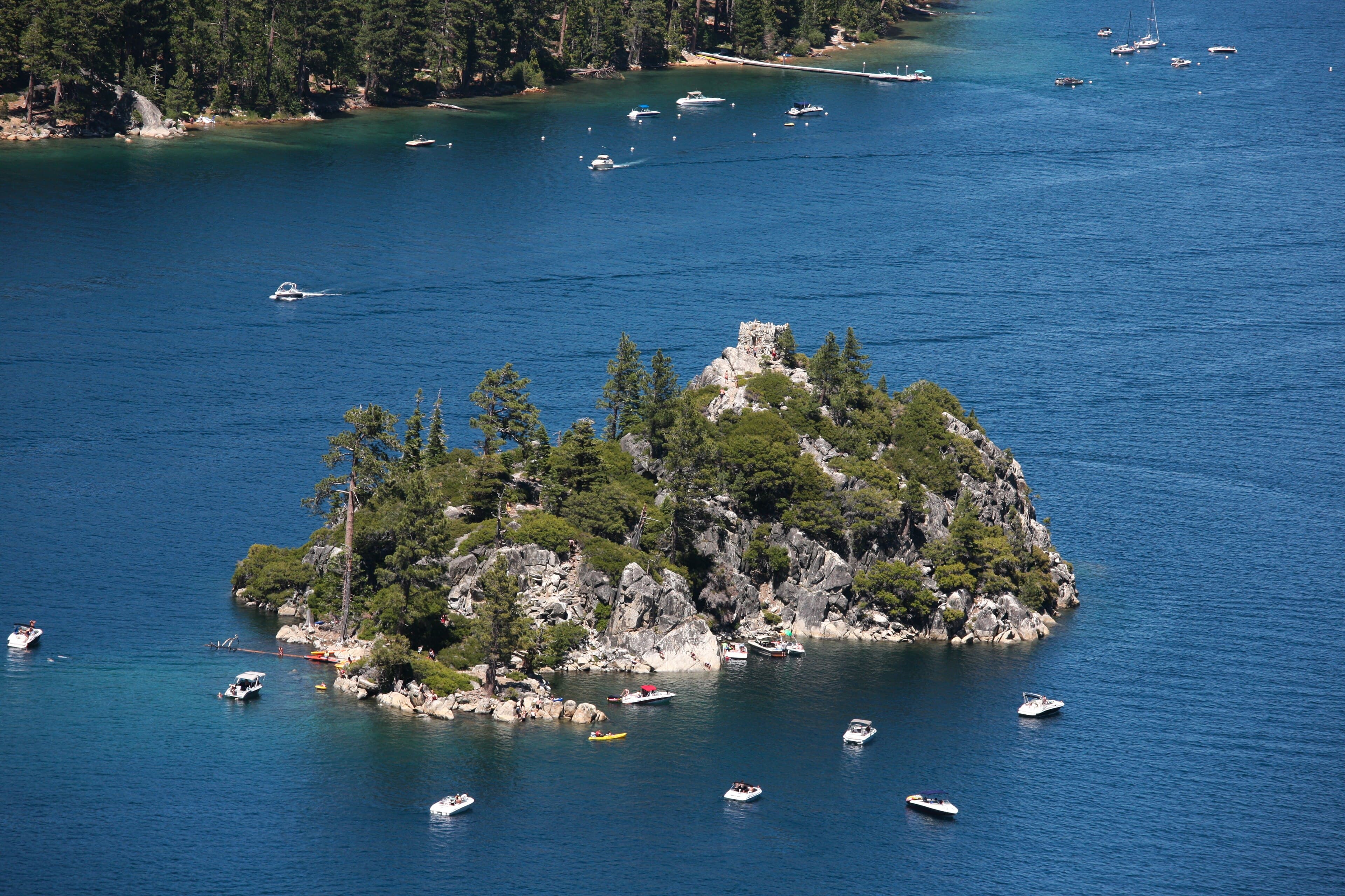 Emerald Bay Has a Scandinavian Castle and Tahoe's Only Island