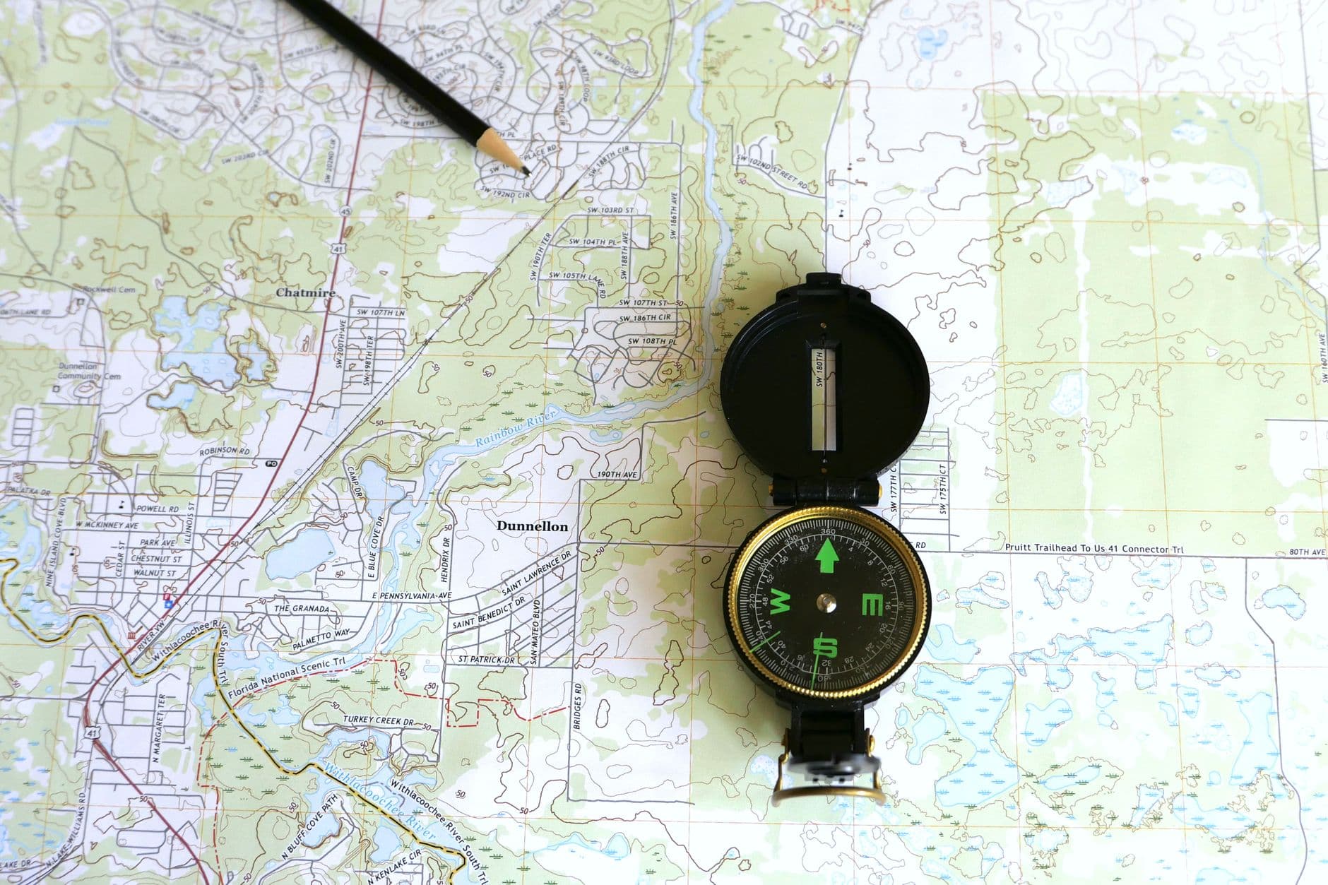 Reading a Topographic Map: Spacing Is Slope